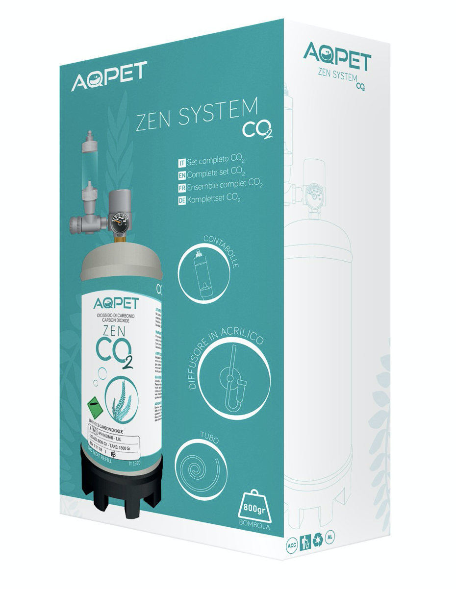 Impianto completo CO2 Zen System AQPET